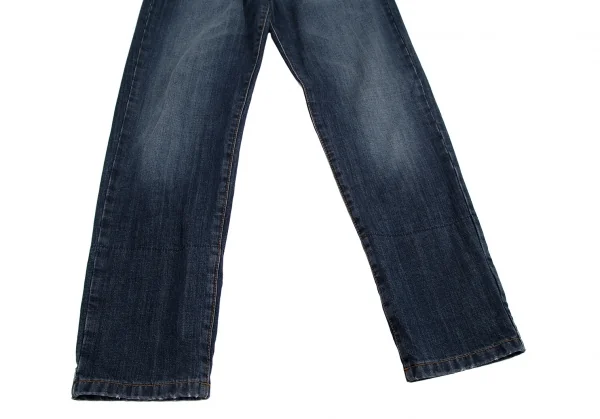 マルニMARNI 裾裏チェックボタンフライデニムパンツ インディゴ23 K-113219_007