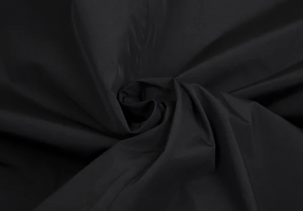 ロエベLOEWE 裏コーティングナイロンコットンハーフコート 黒52 K-113221_014