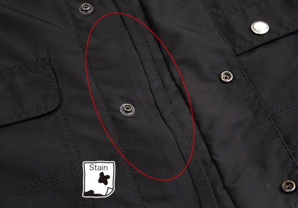 ジュンヤワタナベマンピンク コムデギャルソンJUNYA WATANABE MAN PINK COMME des GARCONSノースリーブマウンテンパーカー 黒M K-113232_011