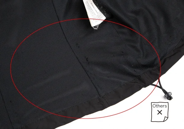 ジュンヤワタナベマンピンク コムデギャルソンJUNYA WATANABE MAN PINK COMME des GARCONSノースリーブマウンテンパーカー 黒M K-113232_013