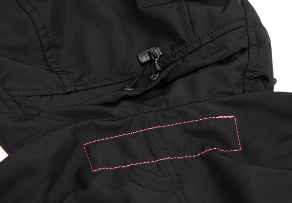 ジュンヤワタナベマンピンク コムデギャルソンJUNYA WATANABE MAN PINK COMME des GARCONSノースリーブマウンテンパーカー 黒M K-113232_017