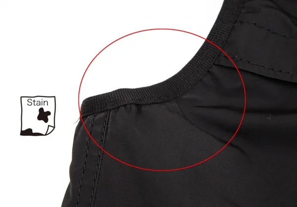 ジュンヤワタナベマンピンク コムデギャルソンJUNYA WATANABE MAN PINK COMME des GARCONSノースリーブマウンテンパーカー 黒M K-113232_005