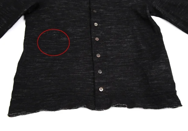 ジュンヤワタナベ コムデギャルソンJUNYA WATANABE COMME des GARCONS ダブルフェイスニットカーディガン 黒M位 K-113233_010