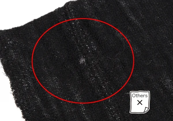 ジュンヤワタナベ コムデギャルソンJUNYA WATANABE COMME des GARCONS ダブルフェイスニットカーディガン 黒M位 K-113233_015