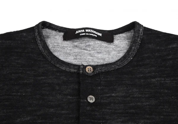 ジュンヤワタナベ コムデギャルソンJUNYA WATANABE COMME des GARCONS ダブルフェイスニットカーディガン 黒M位 K-113233_006