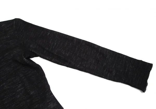 ジュンヤワタナベ コムデギャルソンJUNYA WATANABE COMME des GARCONS ダブルフェイスニットカーディガン 黒M位 K-113233_008