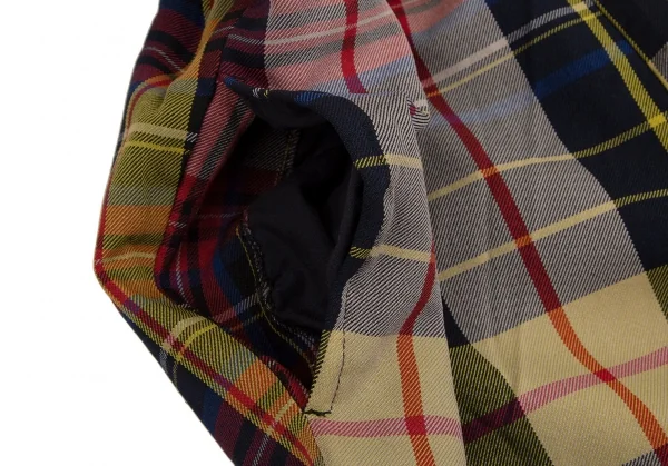 コムコム コムデギャルソンCOMME des GARCONS エステルタータンチェックパンツ マルチS K-113248_005