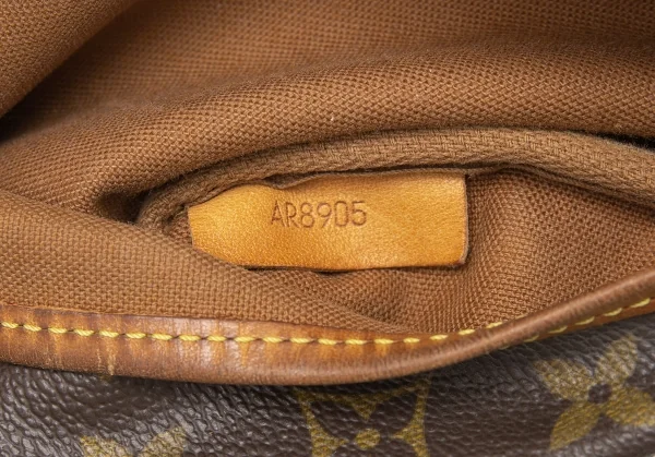ルイヴィトンLouis Vuitton モノグラム ソミュール30 ショルダーバッグ 茶 K-113253_018