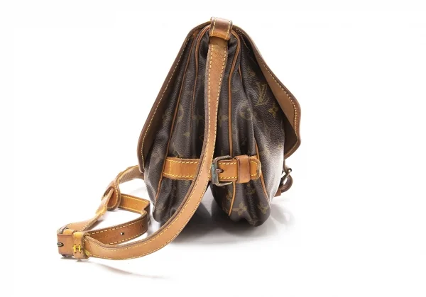 ルイヴィトンLouis Vuitton モノグラム ソミュール30 ショルダーバッグ 茶 K-113253_003