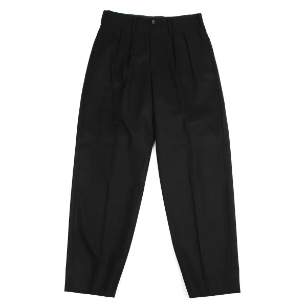 ヨウジヤマモトコスチュームドオム Yohji Yamamoto COSTUME D'HOMME ウールフェルトパンツ 黒2 K-113258_001