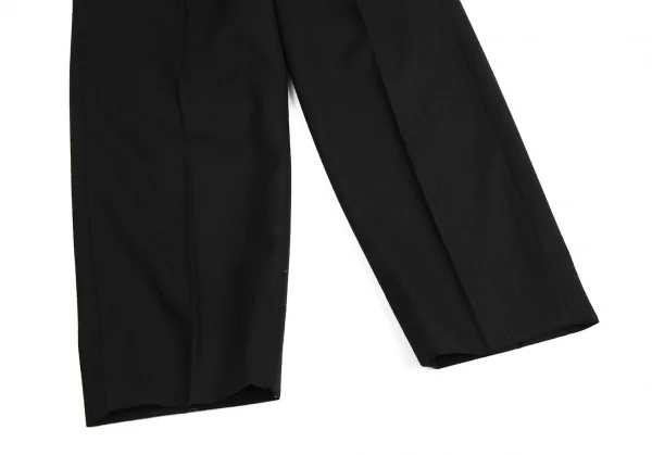 ヨウジヤマモトコスチュームドオム Yohji Yamamoto COSTUME D'HOMME ウールフェルトパンツ 黒2 K-113258_007