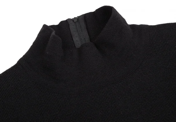 フェンディFENDI 刺繍モチーフ装飾ニットワンピース 黒42 K-113284_004