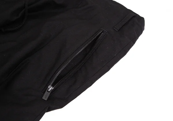 ブラックスキャンダル ヨウジヤマモトBLACK Scandal Yohji Yamamoto ロゴ刺繍コットンツイルバルーンパンツ 黒3 K-113317_006