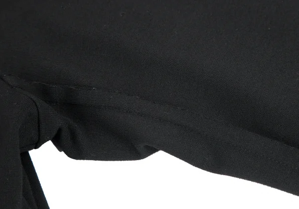 センソユニコSENSOUNICO 芽風 ストレッチジャージーアウトシームボタンレスロングカーディガン 黒38 K-113319_005