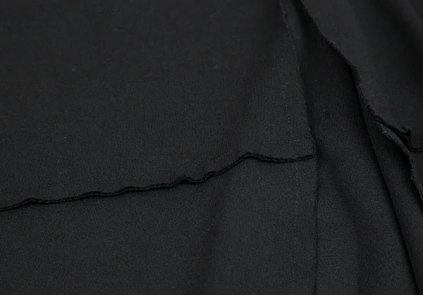 センソユニコSENSOUNICO 芽風 ストレッチジャージーアウトシームボタンレスロングカーディガン 黒38 K-113319_009