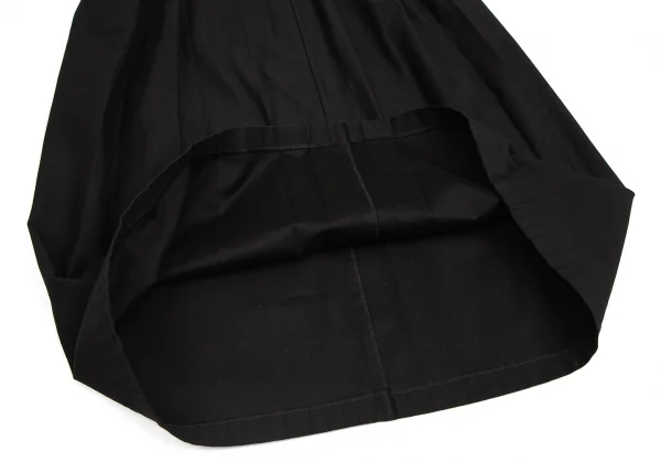 ヨウジヤマモト ファムYohji Yamamoto FEMME ペイントプリーツサスペンダーワンピース 黒1 K-113331_010
