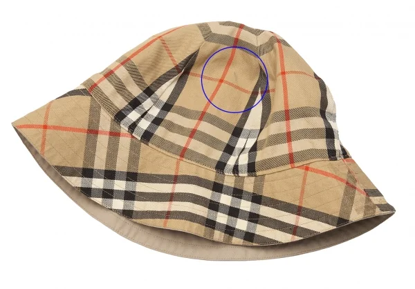 バーバリーBURBERRY LONDON ノバチェックリバーシブルハット ベージュ K-113333_011