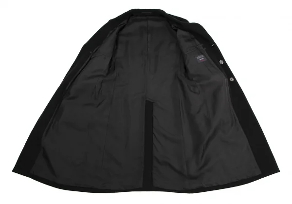 レギュレーション ヨウジヤマモトメンREGULATION Yohji Yamamoto MEN ウールカシミヤビーバードクタージャケット 黒3 K-113337_013
