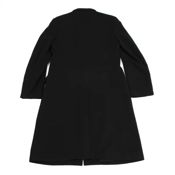 レギュレーション ヨウジヤマモトメンREGULATION Yohji Yamamoto MEN ウールカシミヤビーバードクタージャケット 黒3 K-113337_014