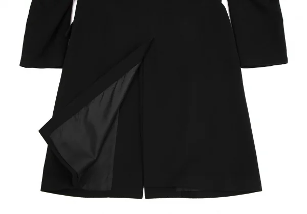 レギュレーション ヨウジヤマモトメンREGULATION Yohji Yamamoto MEN ウールカシミヤビーバードクタージャケット 黒3 K-113337_015
