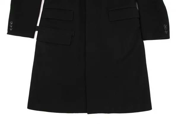 レギュレーション ヨウジヤマモトメンREGULATION Yohji Yamamoto MEN ウールカシミヤビーバードクタージャケット 黒3 K-113337_009