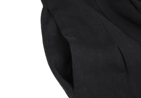 マルニMARNI キュプラレーヨンベルテッドパンツ 黒40 K-113406_008