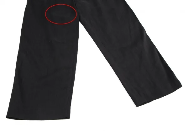 マルニMARNI キュプラレーヨンベルテッドパンツ 黒40 K-113406_009