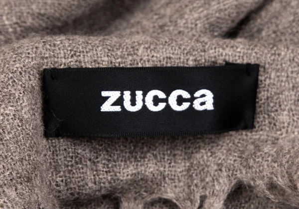 ズッカzucca 編み替えフリンジストール モカ K-113414_006