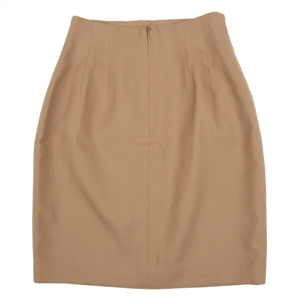 ジュニアゴルチエJUNIOR GAULTIER ウールミニスカート 茶40 K-113422_007