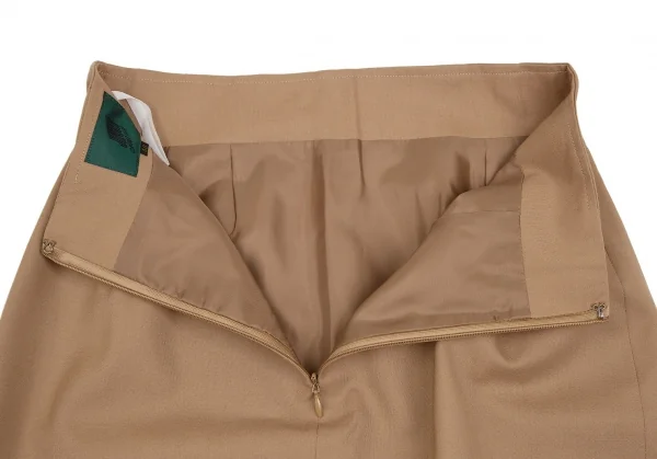 ジュニアゴルチエJUNIOR GAULTIER ウールミニスカート 茶40 K-113422_009
