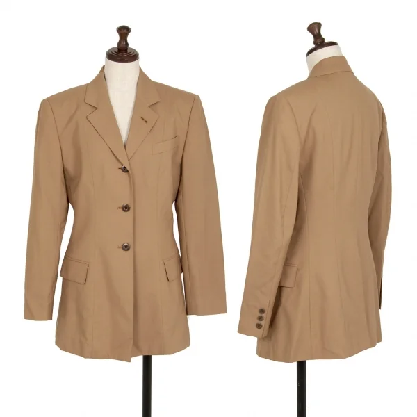 JUNIOR GAULTIER Wool Waist Shape Jacket & Mini Skirt K-113423_002