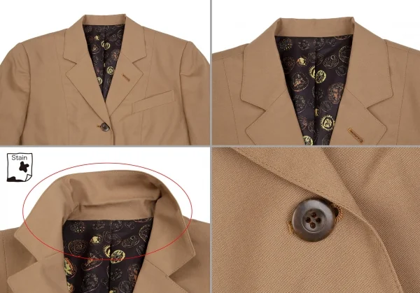 JUNIOR GAULTIER Wool Waist Shape Jacket & Mini Skirt K-113423_005