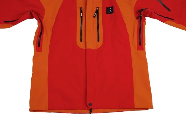 ホグロフス×トレビアンhaglofs×tres bien エコプルーフマウンテンジャケット オレンジL K-113424_007