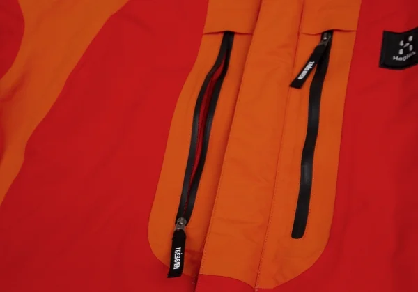 ホグロフス×トレビアンhaglofs×tres bien エコプルーフマウンテンジャケット オレンジL K-113424_009