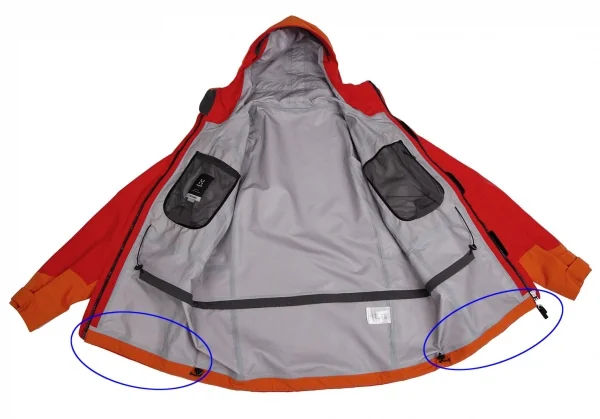 ホグロフス×トレビアンhaglofs×tres bien エコプルーフマウンテンジャケット オレンジL K-113424_011