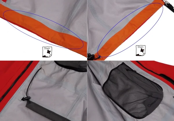 ホグロフス×トレビアンhaglofs×tres bien エコプルーフマウンテンジャケット オレンジL K-113424_012