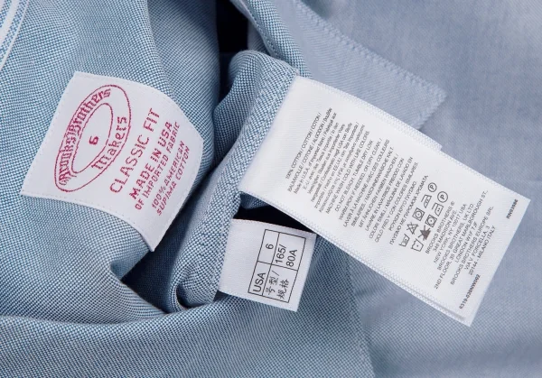 ブルックスブラザーズBrooks Brothers クラシックフィットオックスフォードシャツ 水色6 K-113425_013