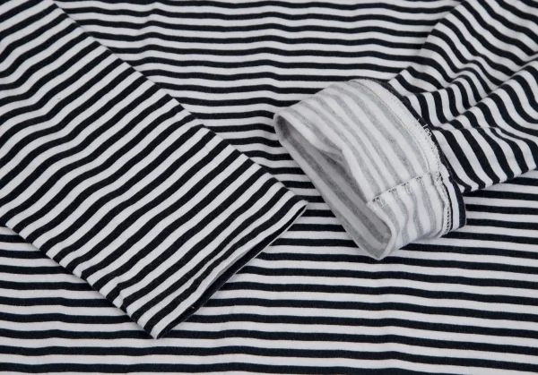 A.P.C. Cotton Stripe Long Sleeve T Shirt K-113426_005