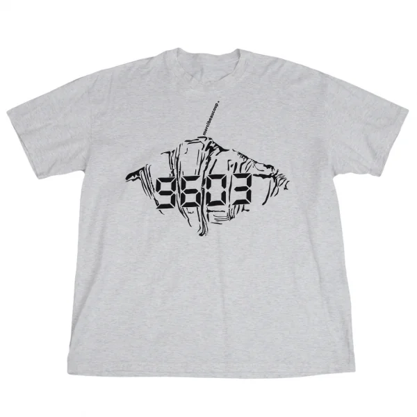 メルシーボークーmercibeaucoup 960クロワッサンプリントTシャツ ライトグレー3 K-113427_001
