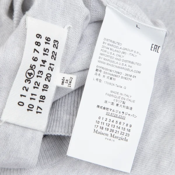 Maison Martin Margiela 4 Elbow Patch Knit Sweater K-113429_020
