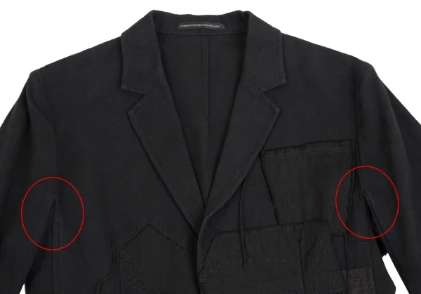 Y's Patchwork Design Jacket & Pants  K-113436_004