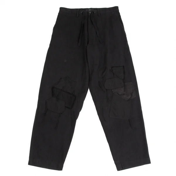 Y's Patchwork Design Jacket & Pants  K-113436_011