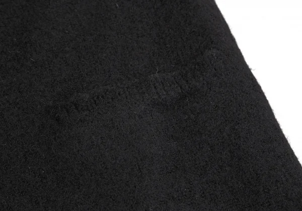 コムデギャルソン オムCOMME des GARCONS HOMME 裾配色縮絨ニットカーディガン 黒M位 K-113445_012