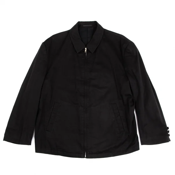 コムデギャルソン オムCOMME des GARCONS HOMME コットンスイングトップジャケット 黒M K-113446_001