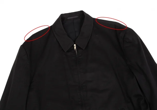 コムデギャルソン オムCOMME des GARCONS HOMME コットンスイングトップジャケット 黒M K-113446_002
