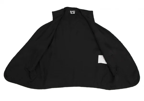 ブラックコムデギャルソンBLACK COMME des GARCONS バック富士虎スカジャン刺繍ベスト 黒L K-113462_016