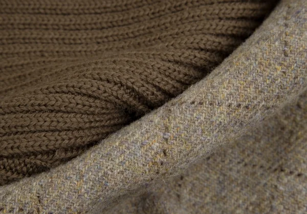 Paul Smith LONDON Rib Knit Switch Harris Tweed Blouson K-113464_013