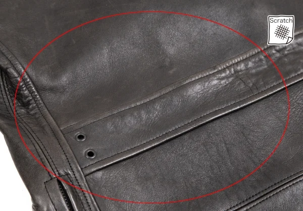 エヌハリウッド N.HOOLYWOOD レザーモーターサイクルジャケット 焦げ茶38 K-113520_016