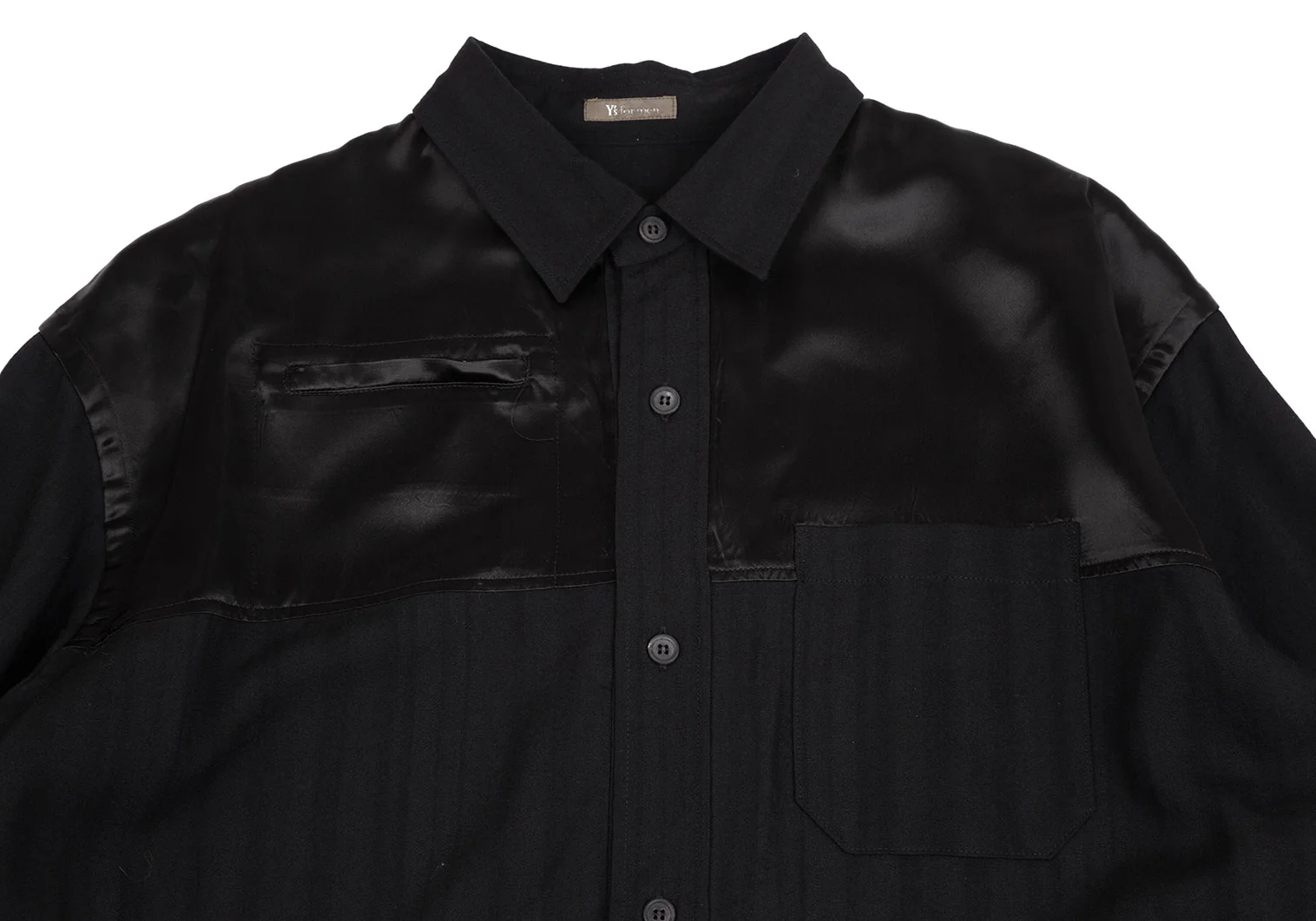 ワイズフォーメン　ストライプシャツ Y's for Men ストライプシャツ