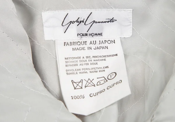 Yohji Yamamoto POUR HOMME Stitch Design Cupra Shirt K-113530_020